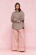 karavan loungewear planet fall winter 26' collection ultimo pants pink
