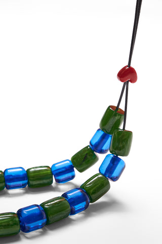 karavan clothing fashion spring summer 26 nai vera's day collection vaelin komboloi blue red beads