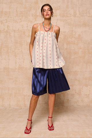 karavan clothing fashion krvn spring summer 26 nai collection vania shorts blue