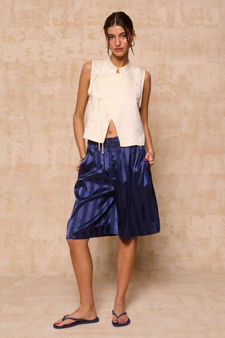 karavan clothing fashion krvn spring summer 26 nai collection vania shorts blue