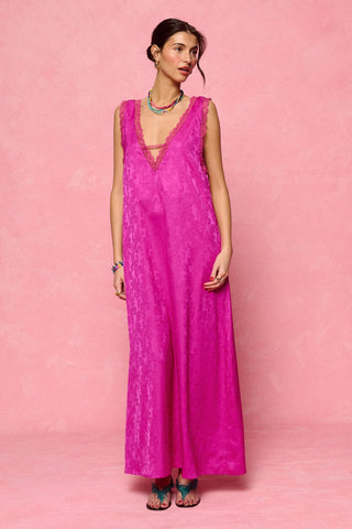 karavan clothing fashion krvn spring summer 26 nai collection vera dress magenta