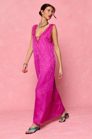 karavan clothing fashion krvn spring summer 26 nai collection vera dress magenta