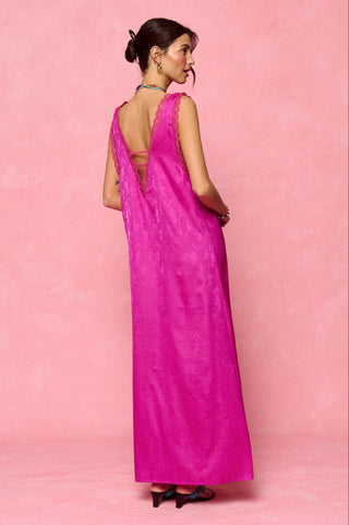 karavan clothing fashion krvn spring summer 26 nai collection vera dress magenta