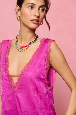 karavan clothing fashion krvn spring summer 26 nai collection vera dress magenta