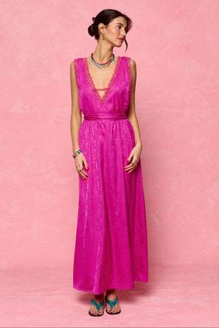 karavan clothing fashion krvn spring summer 26 nai collection vera dress magenta