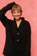 karavan fall winter 26' collection olsen knitted pullover black