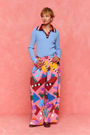 karavan fall winter 26' collection victoria trousers pink pop shapes
