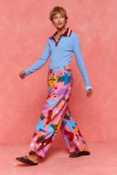 karavan fall winter 26' collection sophie knitted top blue