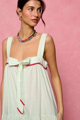 karavan clothing fashion spring summer 26 nai collection vilma dress mint