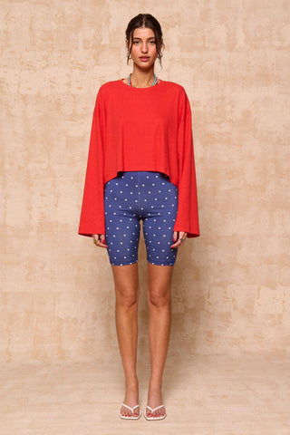 karavan clothing fashion krvn spring summer 26 nai collection avery crop top coral