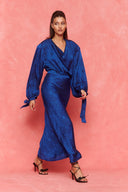 karavan fall winter 26' collection nana top blue