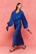 karavan fall winter 26' collection wanda skirt blue
