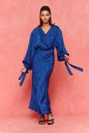 karavan fall winter 26' collection nana top blue