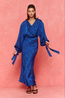 karavan fall winter 26' collection wanda skirt blue