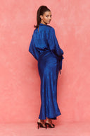 karavan fall winter 26' collection wanda skirt blue