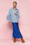 karavan fall winter 26' collection wanda skirt blue