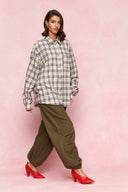 karavan fall winter 26' collection yasemin shirt checked