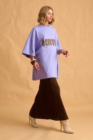 karavan clothing fashion fall winter 25 homecoming krvn collection xenia tee lilac
