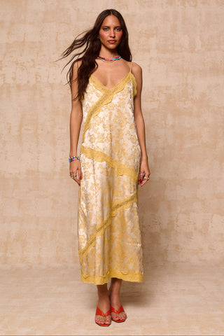 karavan clothing fashion krvn spring summer 26 nai collection yoemi dress golden yellow