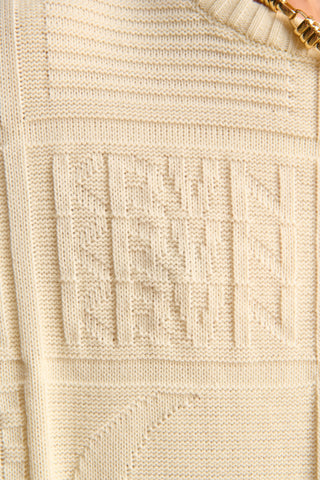 karavan clothing fashion fall winter 25 krvn homecoming collection yvonne knitted dress ivory