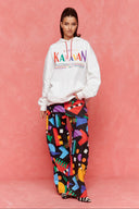 karavan fall winter 26' collection dixie hoodie white