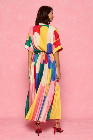 karavan clothing fashion spring summer 26 nai collection janna shirt multicolor block stripes