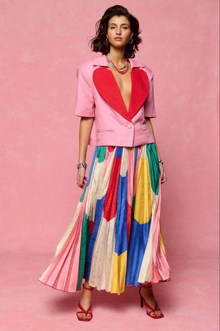 karavan clothing fashion spring summer 26 nai collection penny blazer pink
