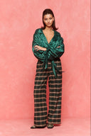 karavan fall winter 26' collection reina shirt green