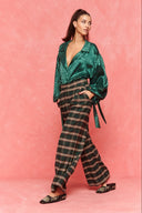 karavan fall winter 26' collection reina shirt green