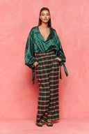 karavan fall winter 26' collection reina shirt green