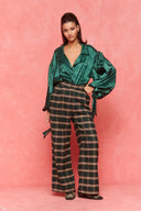 karavan fall winter 26' collection reina shirt green