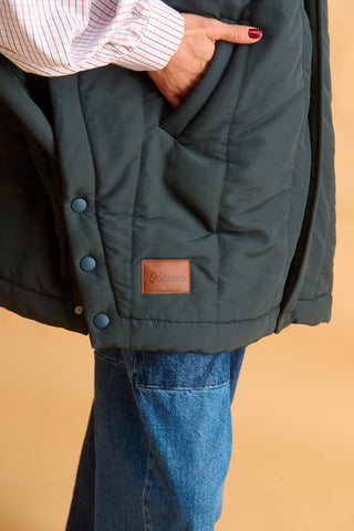 karavan clothing fashion fall winter 25 homecoming collection zuri cape green