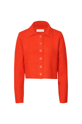 karavan clothing fashion fall winter 25 homecoming krvn collection abigail knitted top red