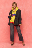 karavan fall winter 26' collection eilish crop hoodie yellow