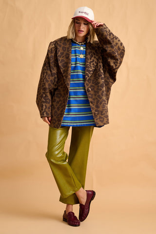 karavan clothing fashion fall winter 25 homecoming collection aggie tee blue stripes