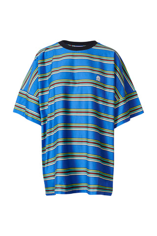 karavan clothing fashion fall winter 25 homecoming collection aggie tee blue stripes