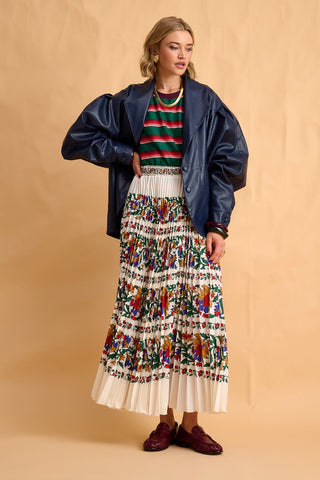 karavan clothing fashion fall winter 25 homecoming collection beverly skirt ivory