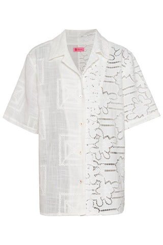 karavan clothing fashion krvn spring summer 26 nai collection alexia shirt white lace