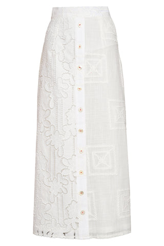 karavan clothing fashion krvn spring summer 26 nai collection alice skirt white lace