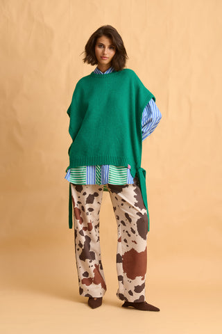 karavan clothing fashion fall winter 25 homecoming collection nicky trousers ivory splash