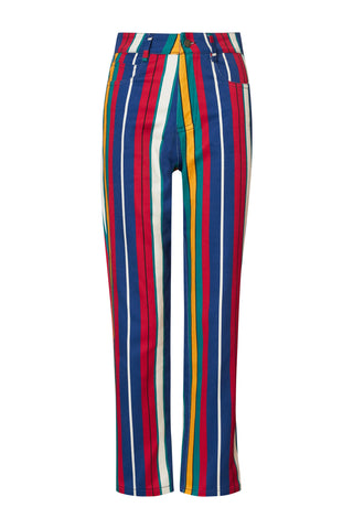 karavan clothing fashion fall winter 25 homecoming collection anastazia trousers multicolor stripes