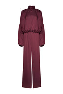 karavan fall winter 26' collection andromeda jumpsuit bordeaux