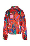 karavan fall winter 26' collection angela shirt red