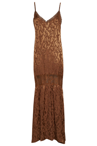 karavan clothing fashion krvn spring summer 26 nai collection annalise dress brown