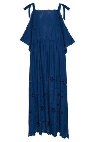 karavan clothing fashion krvn spring summer 26 nai collection antigone dress blue
