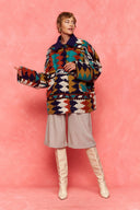 karavan fall winter 26' collection areta coat multicolor