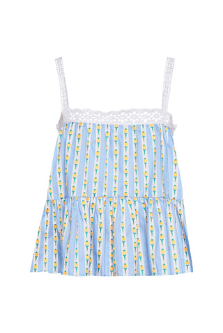 karavan clothing fashion spring summer 26 nai collection ariel top light blue