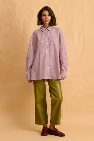 karavan clothing fashion fall winter 25 homecoming collection cecily shirt