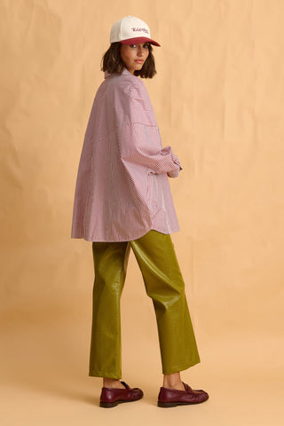 karavan clothing fashion fall winter 25 homecoming collection arnou trousers green croc