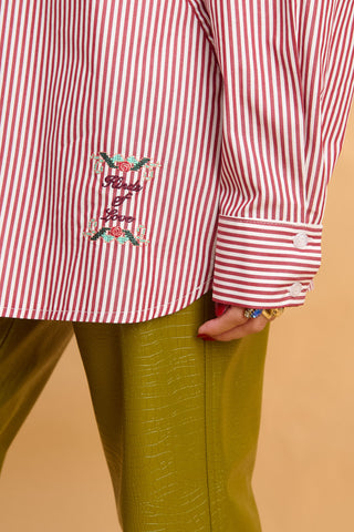 karavan clothing fashion fall winter 25 homecoming collection cecily shirt